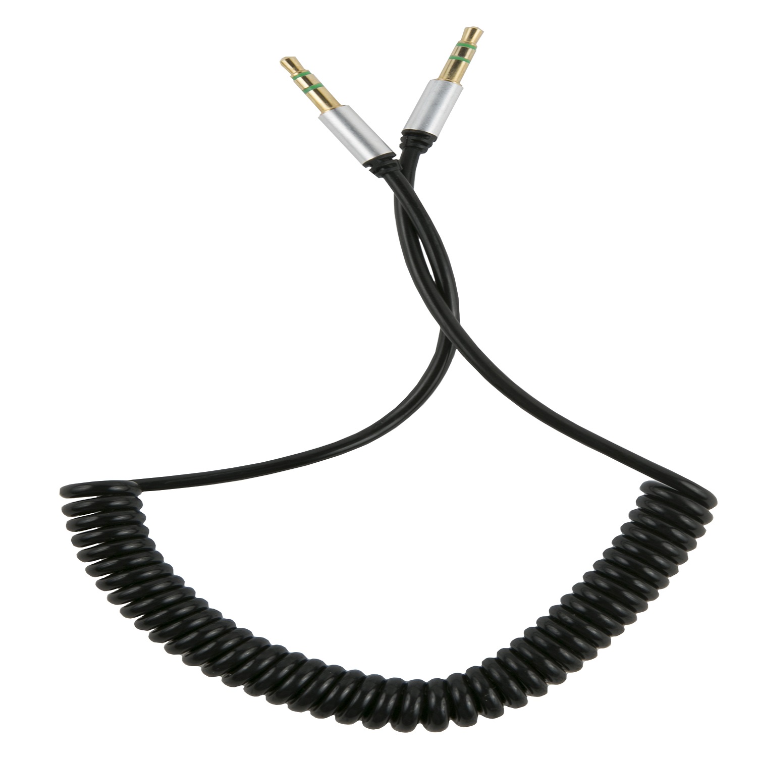 Aux-кабель RedLine Spiral черный - фото 2