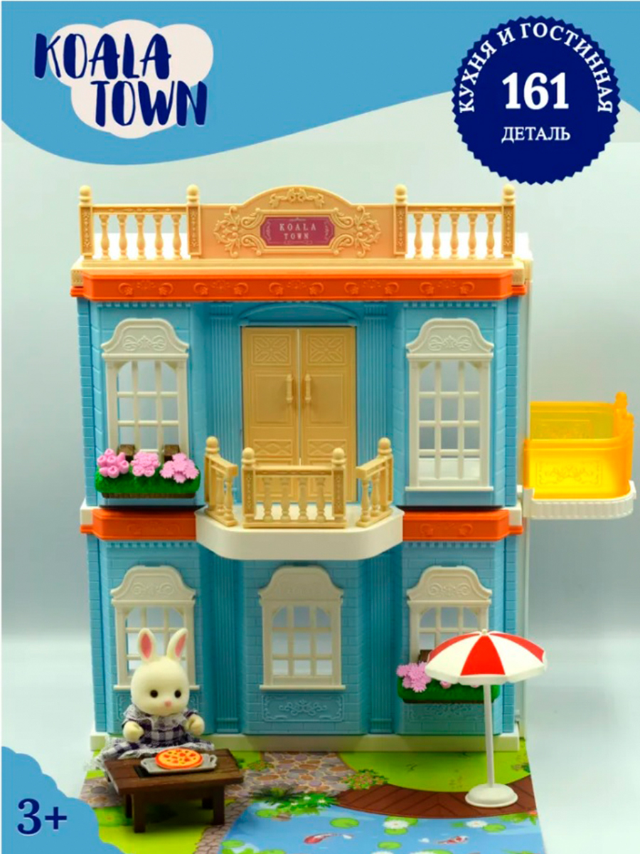 Домик для кукол SHARKTOYS с мебелью 1310000008 - фото 2