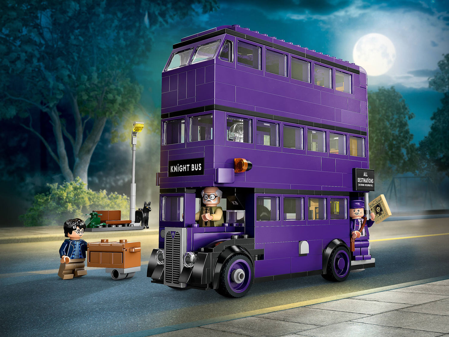 Конструктор LEGO Harry Potter Ночной рыцарь 499 дет. - фото 9