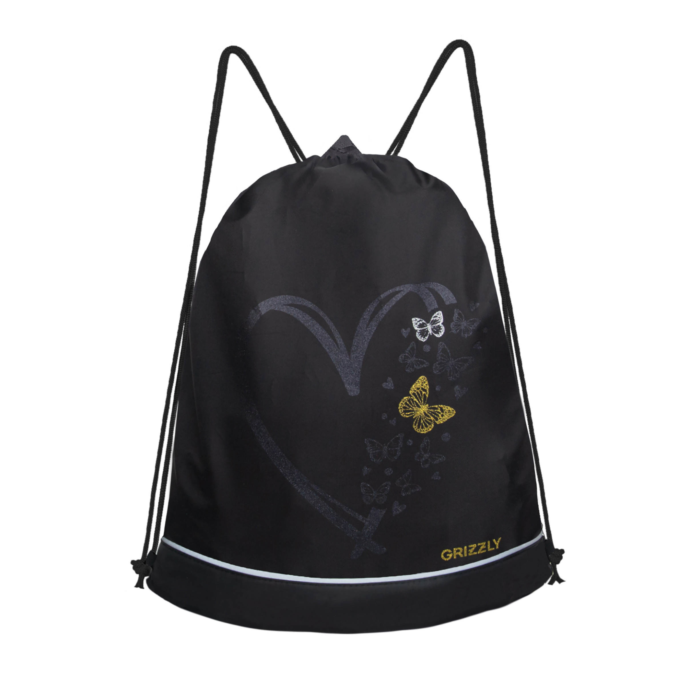 Мешок для обуви Grizzly Сердце - фото 1