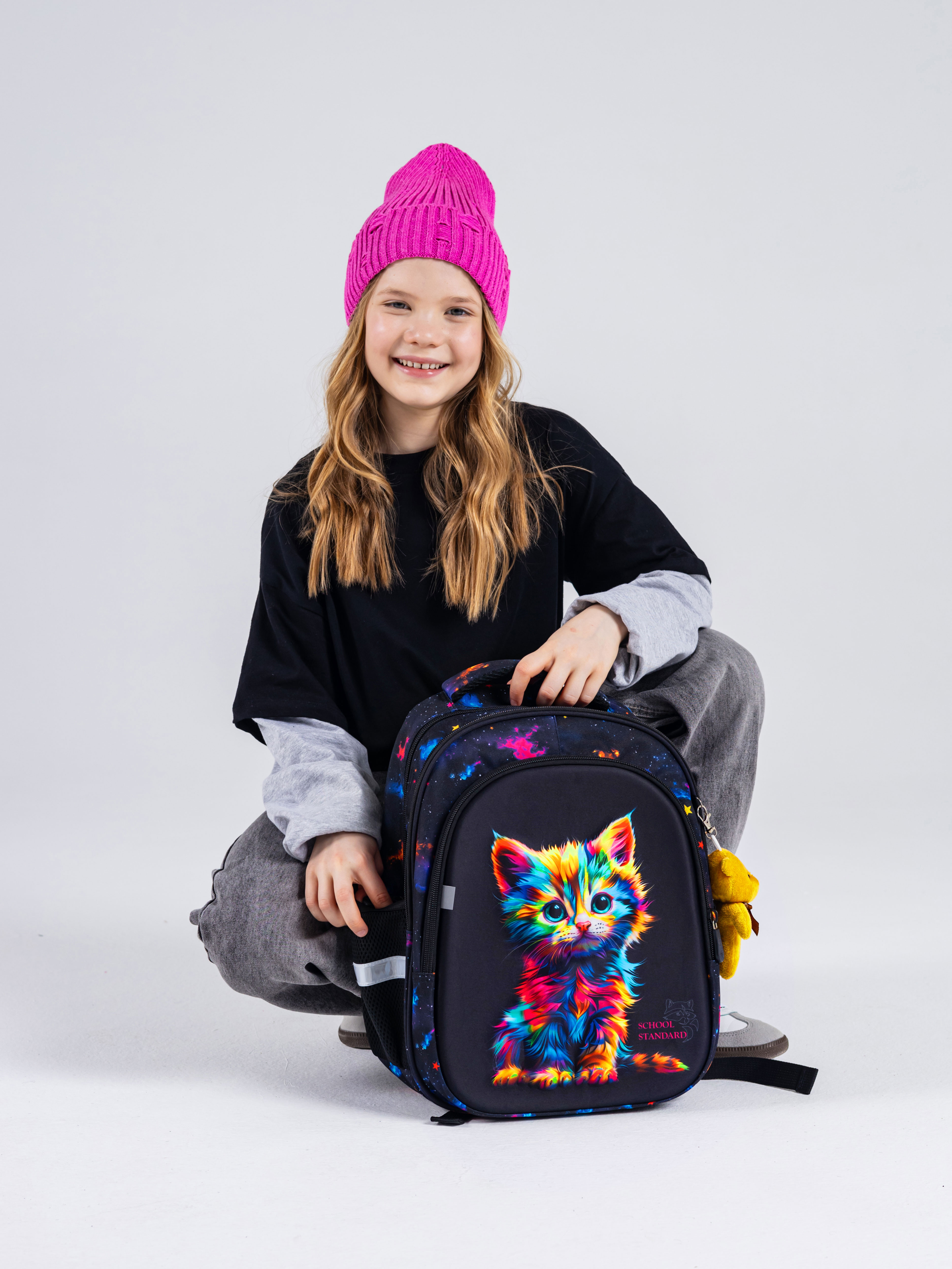 Рюкзак School Standard первокласснику набор 4 в 1 - фото 5