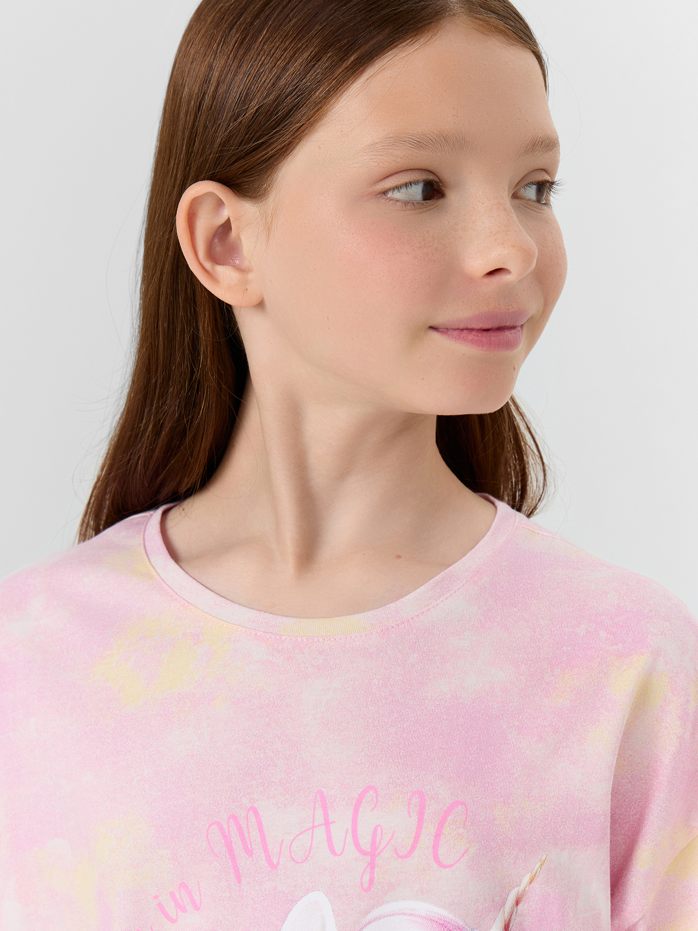 Сорочка Mark Formelle (Марк Формэль) 577717/розовый тай дай - фото 5