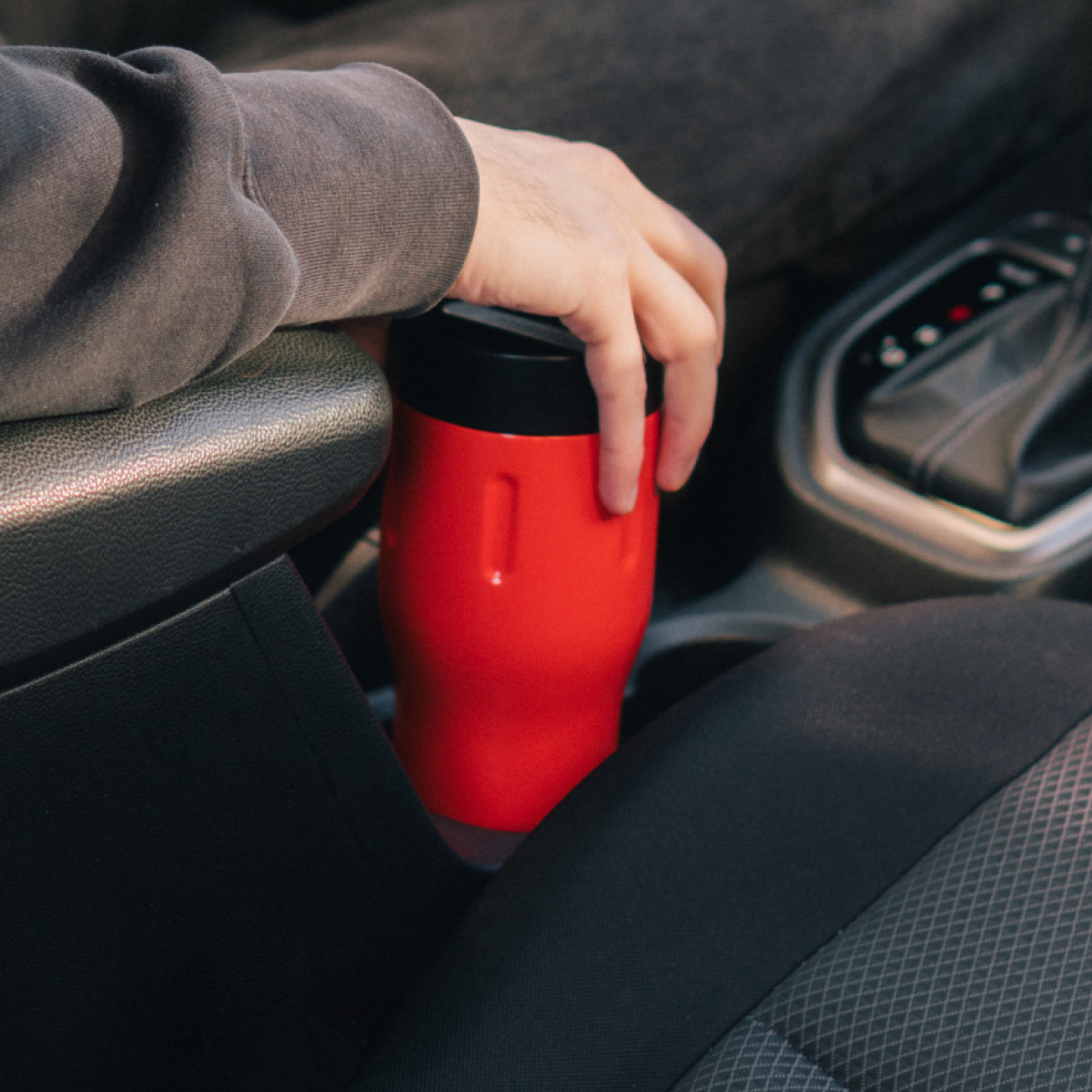 Термокружка 500 мл для напитков Bobber Tumbler 500 красный - фото 3