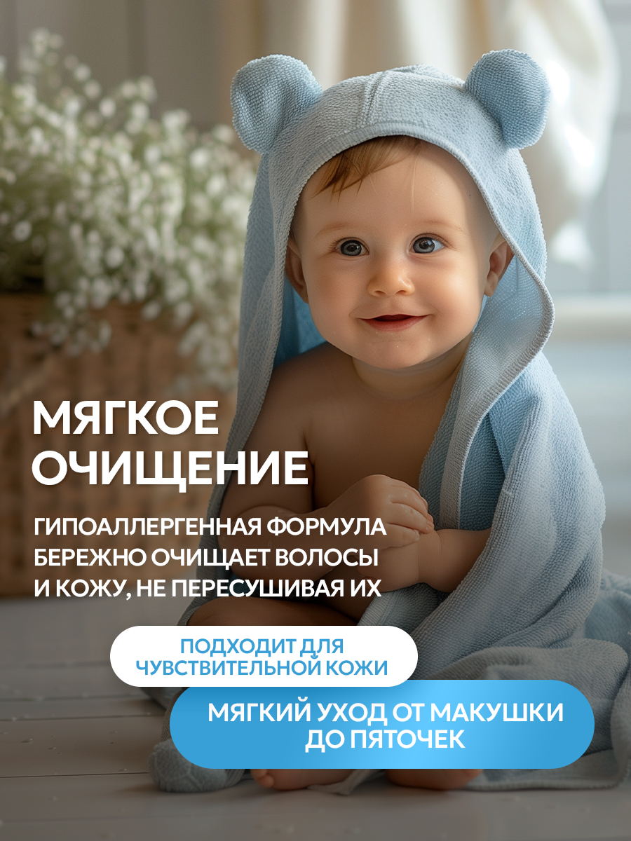 Шампунь SEPTIVIT Детский без слез 5000 мл - фото 6