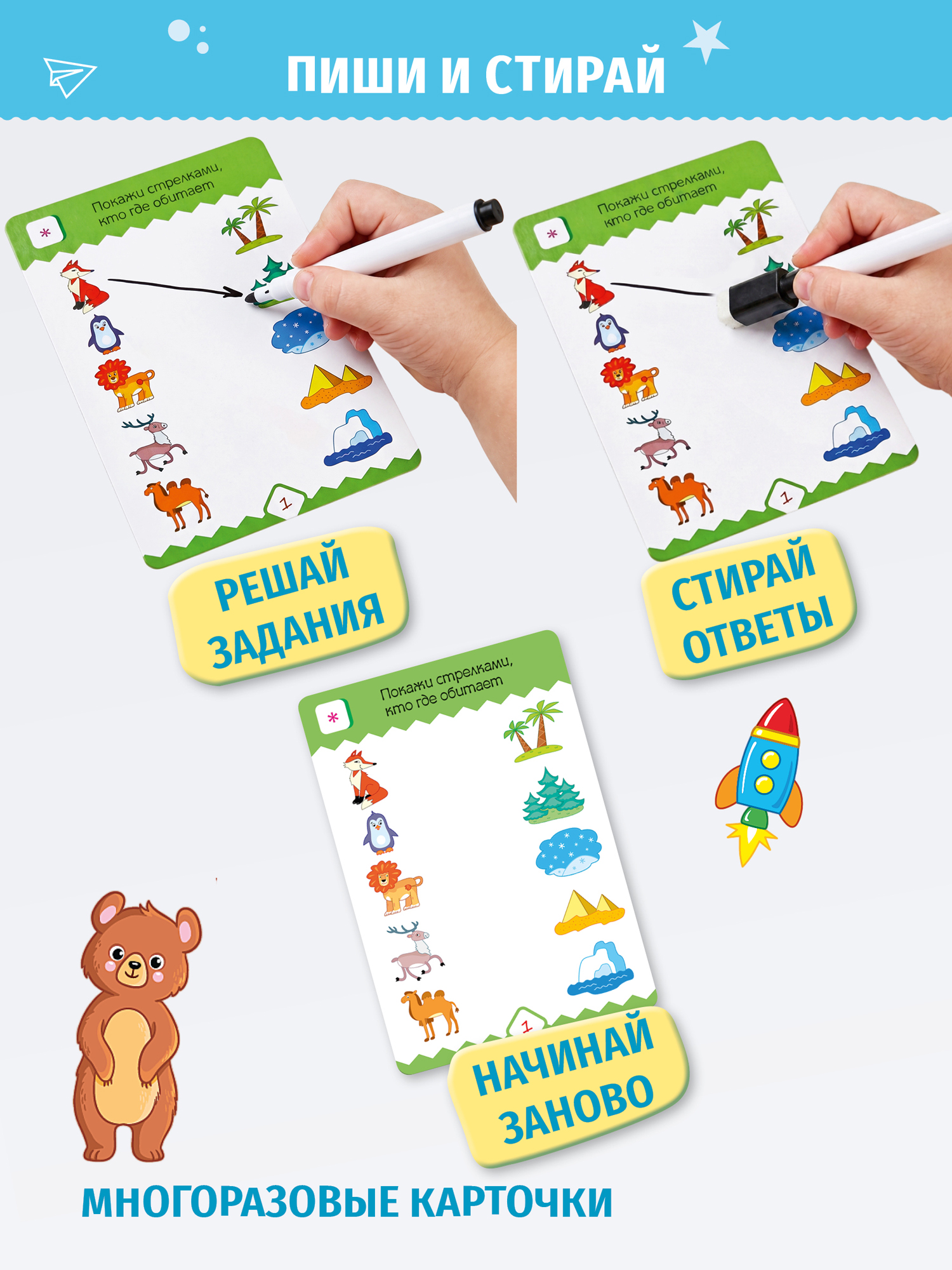 Игра развивающая Дрофа-Медиа IQ Box. Головоломки для мальчиков 4299 - фото 5