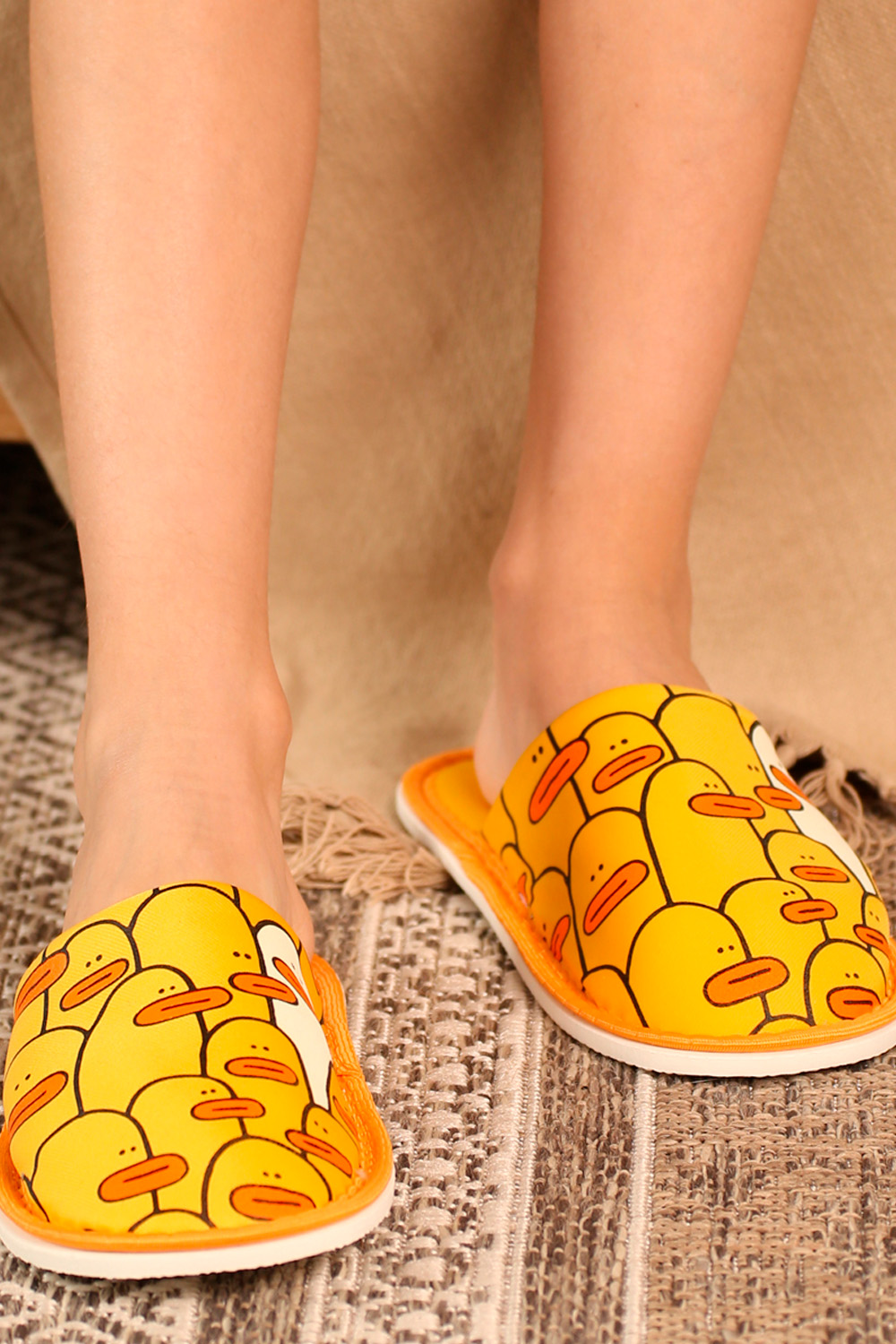 Тапочки IVShoes С-6ДМ(д-пч)-МР/утки/желтый - фото 6