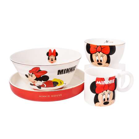 Набор посуды Disney Серия Mickey&Friends Минни Маус