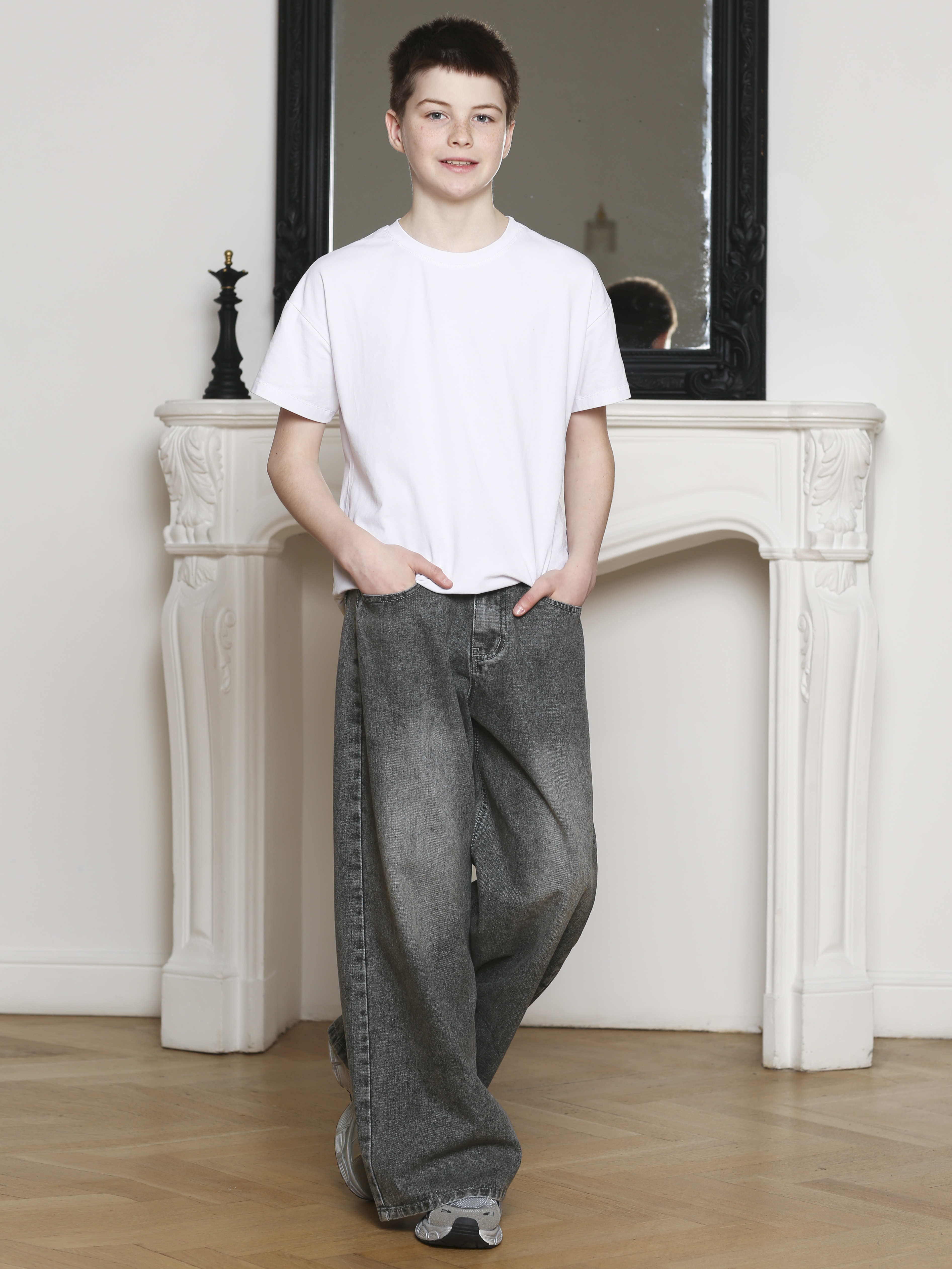 Джинсы-трубы СИНИЙ МИР R110-IL - фото 7