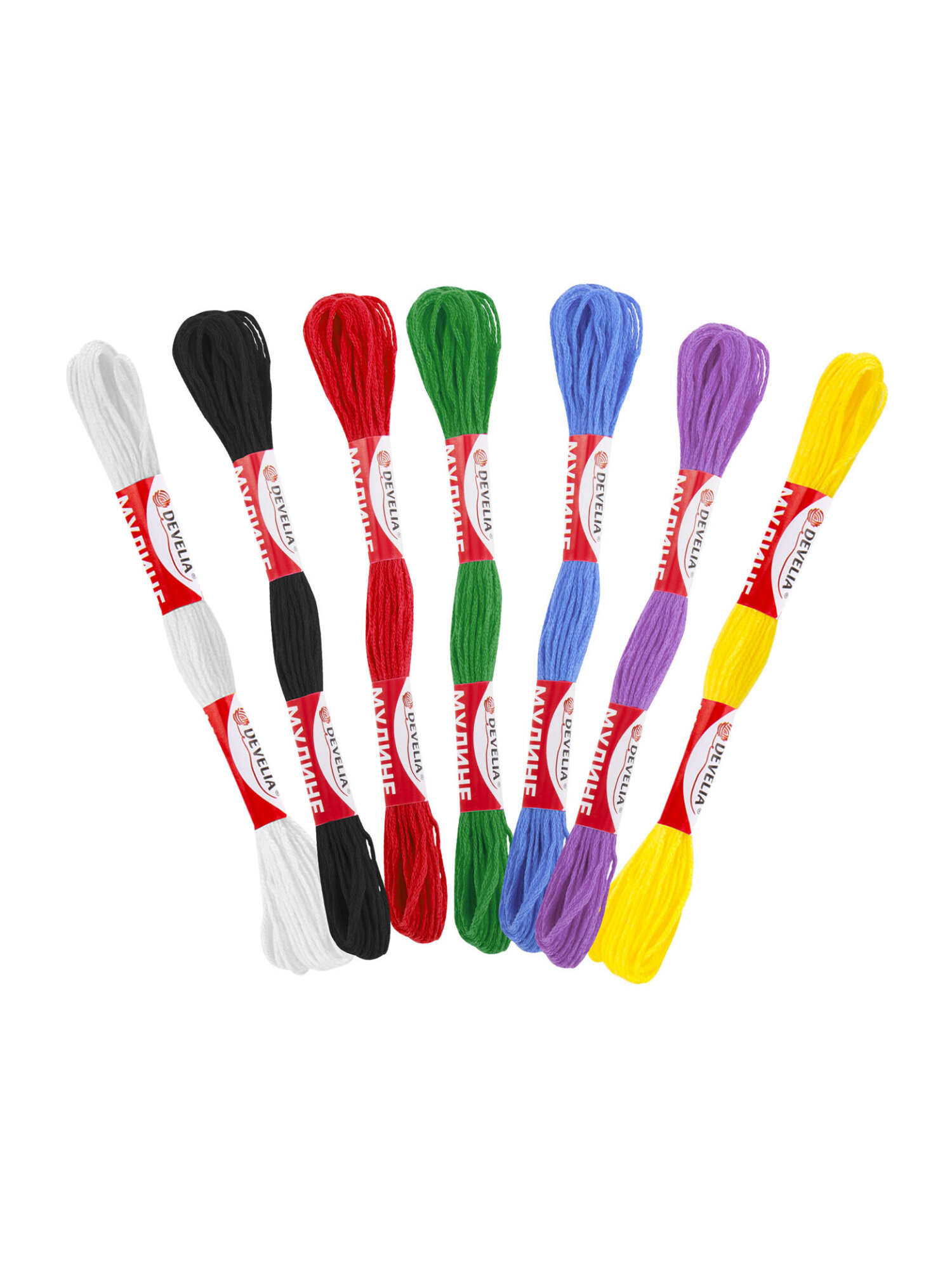 Набор для творчества Develia вышивание 7 цветов - фото 9