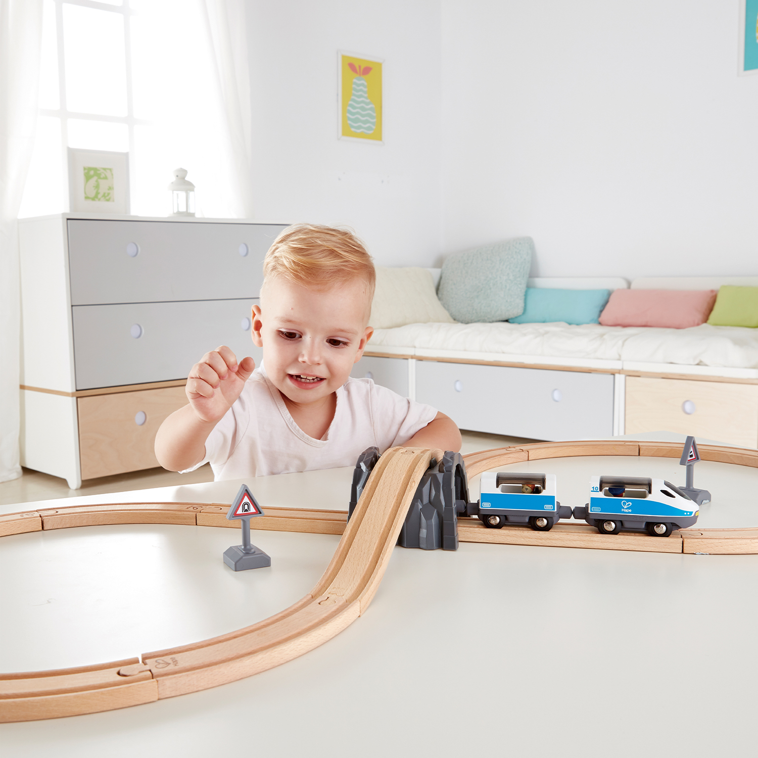 Развивающая железная дорога Hape E3729_HP - фото 1