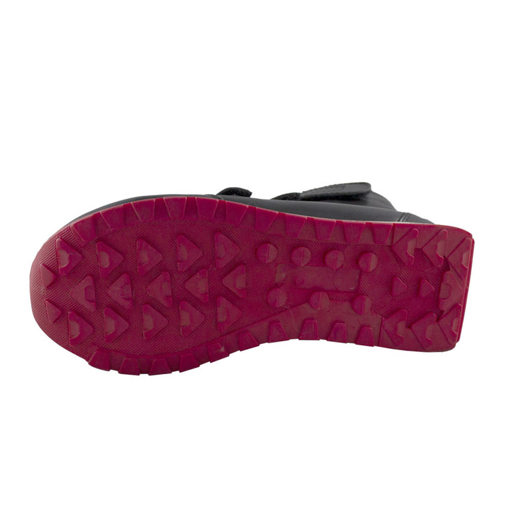 Ботинки Europen T175-33-34-СВ EUROPEN Кроссовки для девочки,черный,красный кожа - фото 4