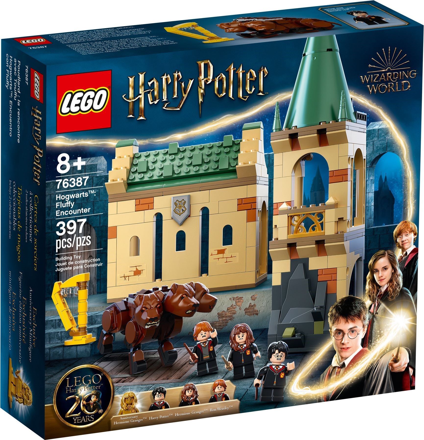 Изображение товара Конструктор LEGO Harry Potter 76387 Гигантский трехголовый пес и волшебные минифигурки Изображение товара Конструктор LEGO Harry Potter 76387 Гигантский трехголовый пес и волшебные минифигурки