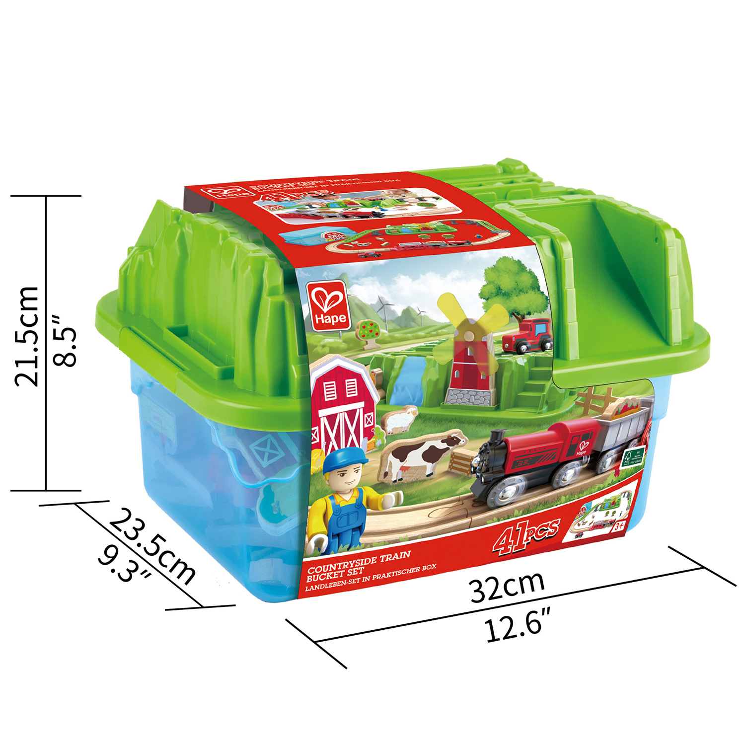 Набор железнодорожный Hape E3772_HP - фото 3