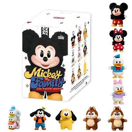 Брелок POP MART Mickey Family