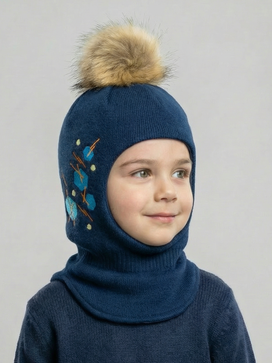 Шапка GUSTI GW25AC1213B-BLUE - фото 1