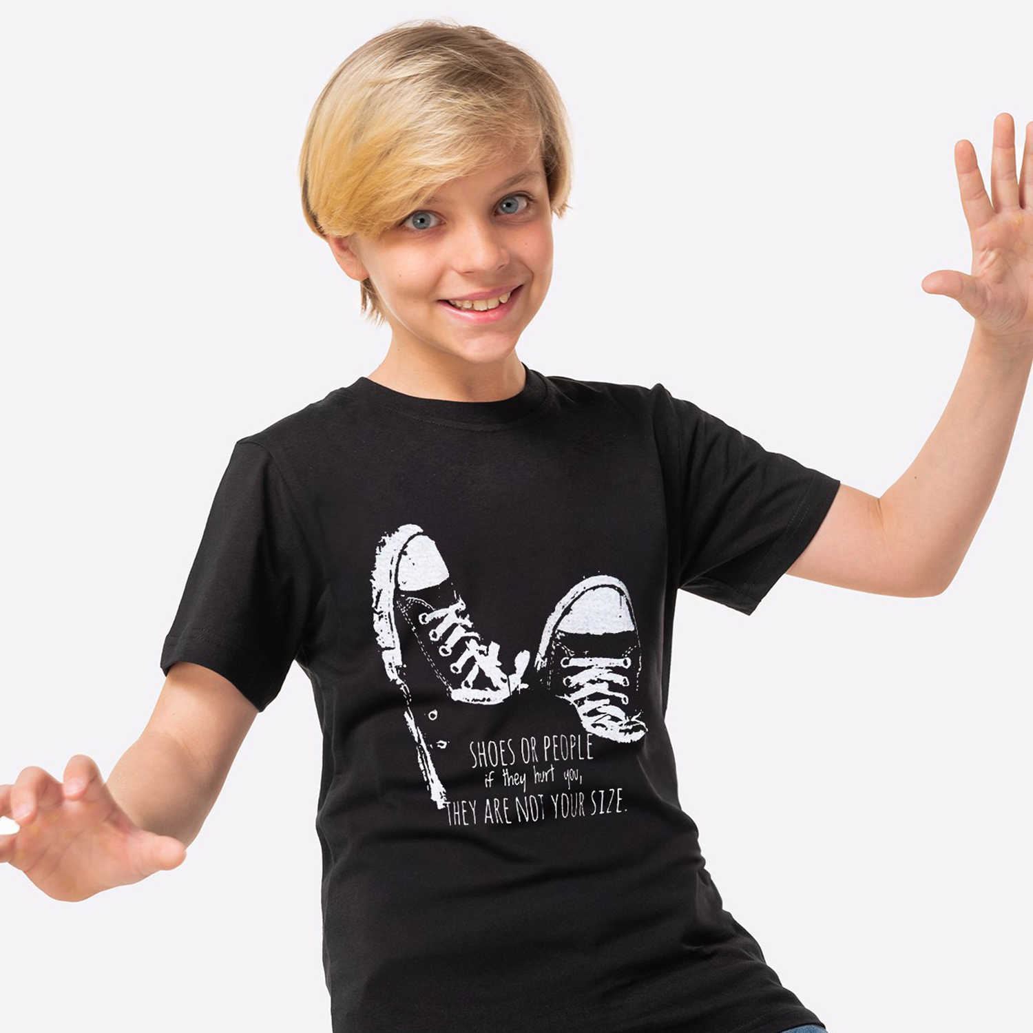 Футболка HappyFox HF55011Bчерный - фото 5