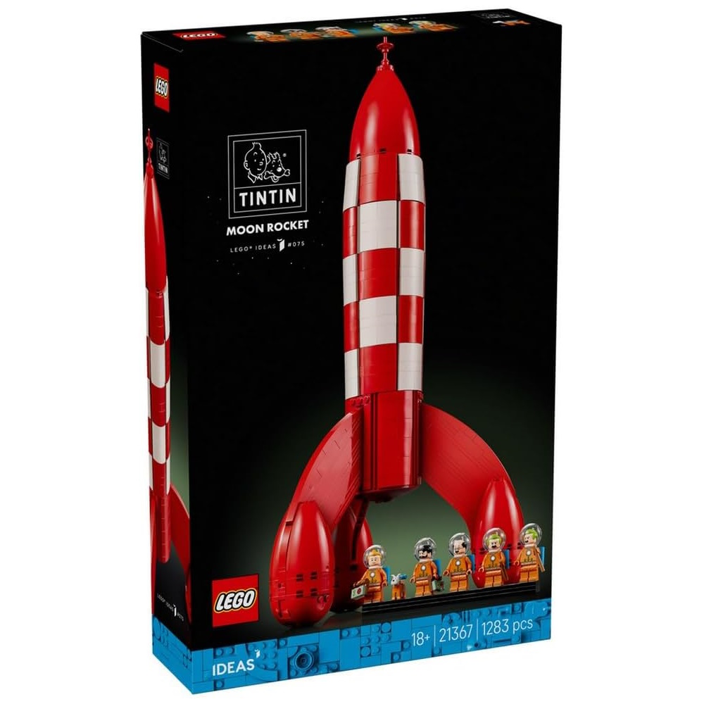 Конструктор LEGO Ideas Tintin's Moon Rocket 1283 дет. - фото 6