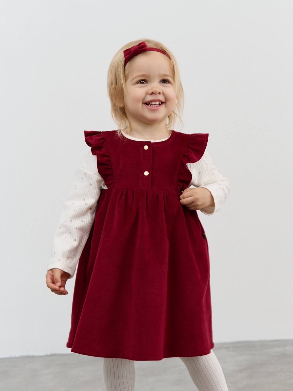 Сарафан BUNGLY 1R5433/Бордо - фото 1