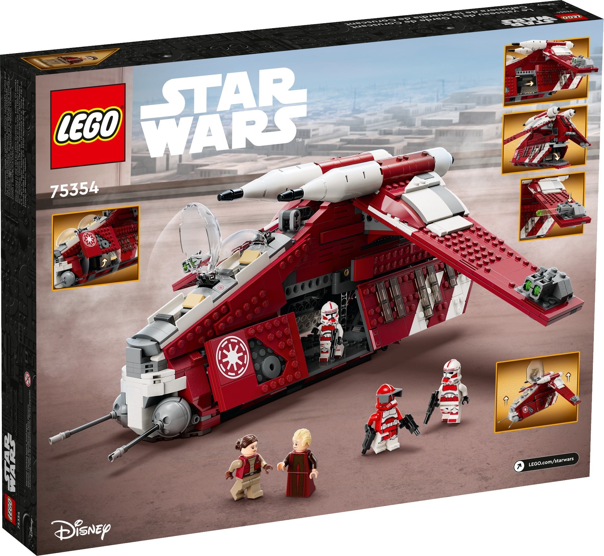 Конструктор LEGO Star Wars 75354 1083 дет. - фото 12