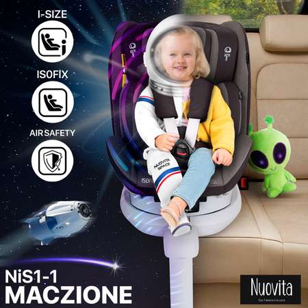 Автокресло Nuovita Isofix 0+/1/2 (0-25 кг)
