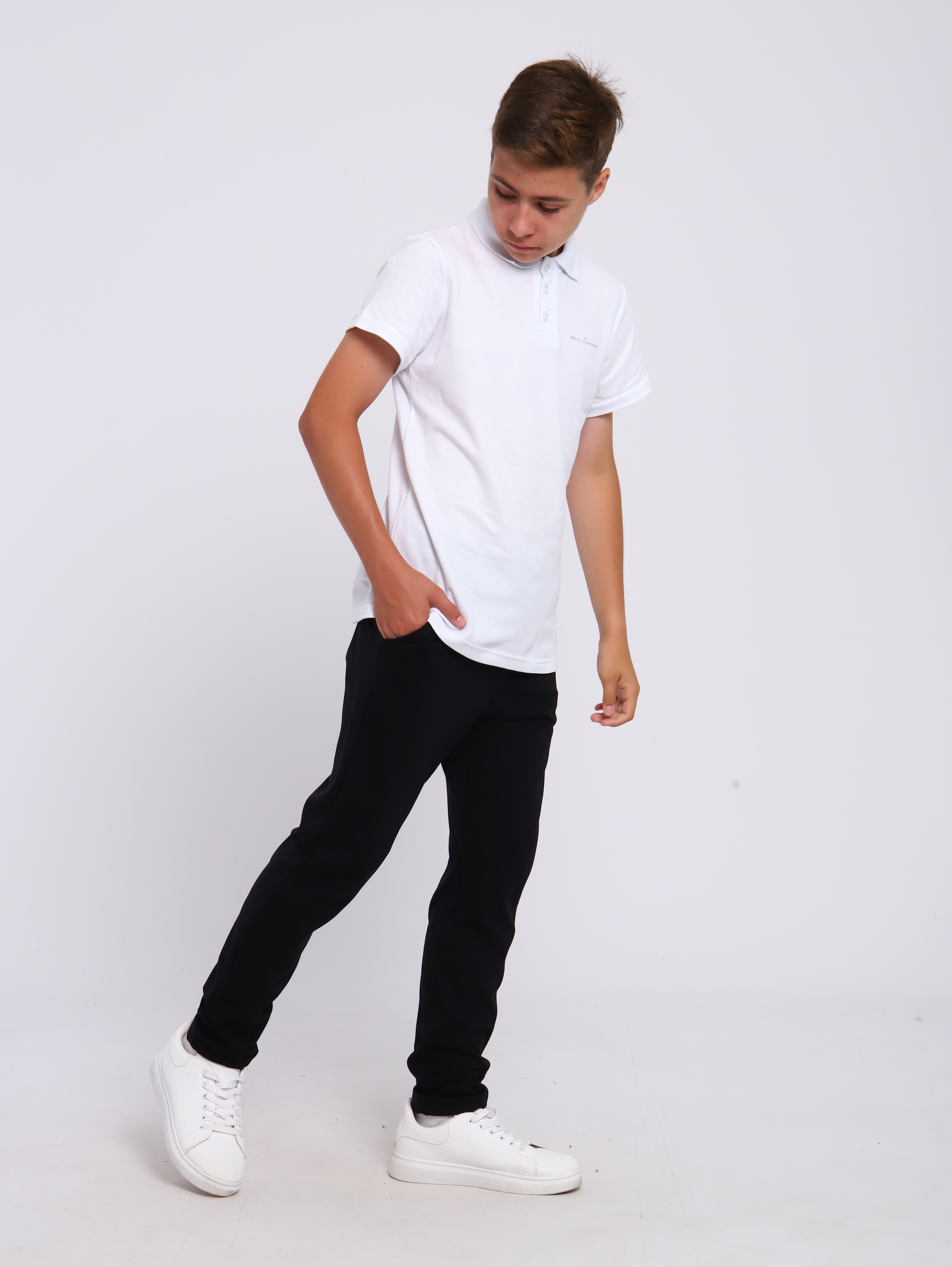 Поло ЛАДОШКИ Рубашка Михаил белый - фото 7