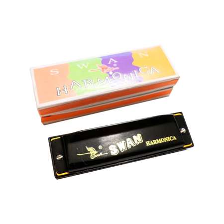 Губная гармошка SWAN диатоническая SW1020 -4-BK