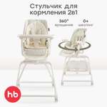Изображение товара Стульчик для кормления Happy Baby Romeo белый