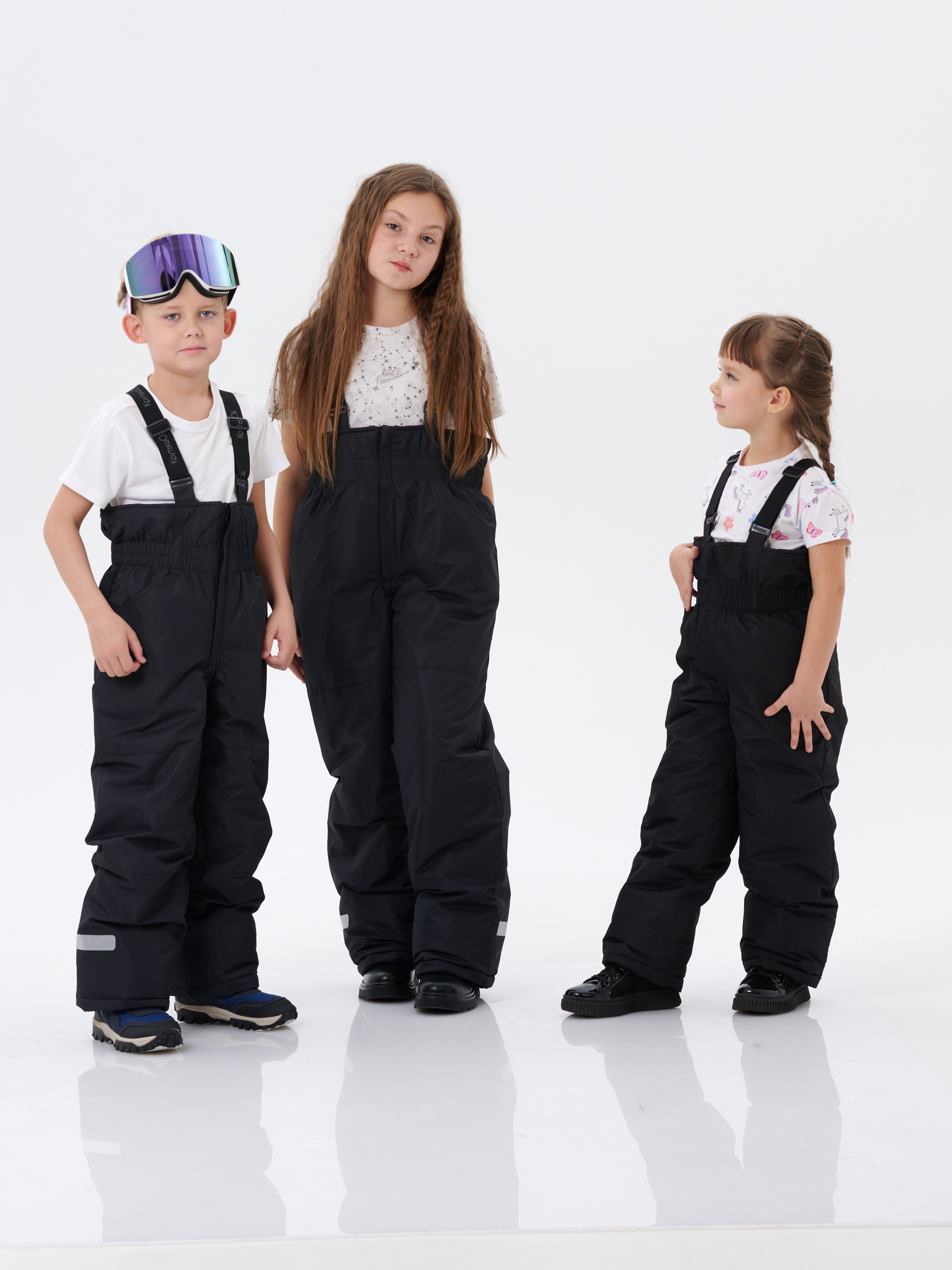 Брюки утепленные КрутышОк Т-067 черные - фото 28