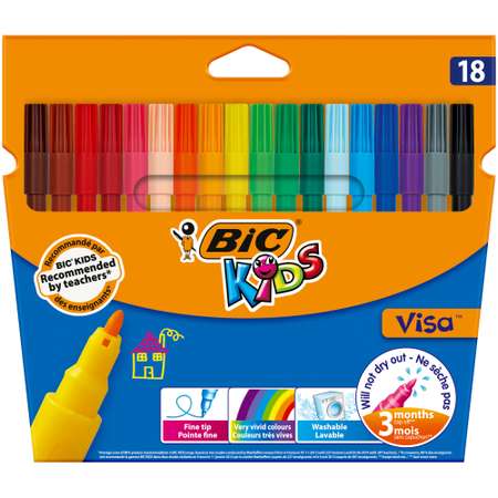 Фломастеры BIC Kids 18 цв.