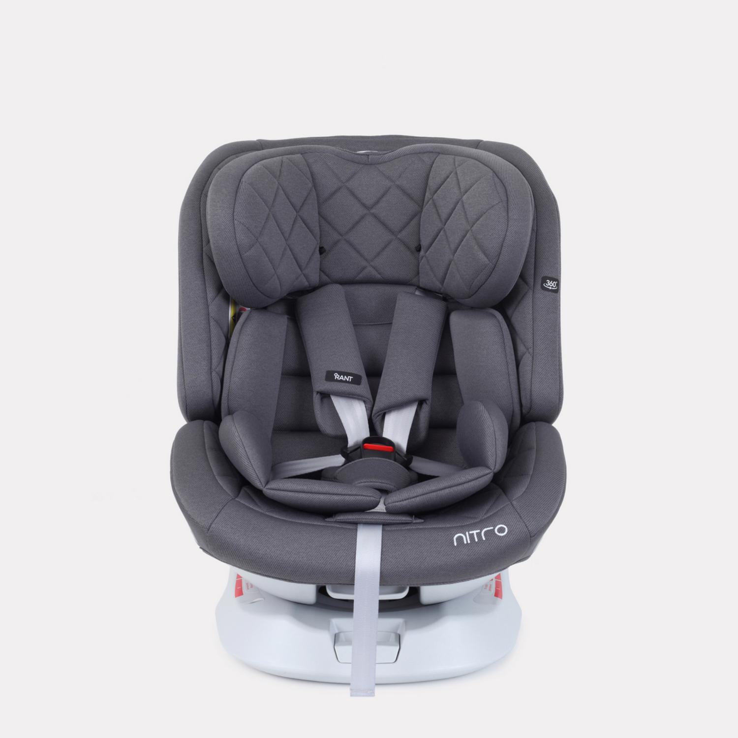 Автокресло Rant Nitro Isofix 0+/1/2/3 (0-36 кг) серый - фото 11