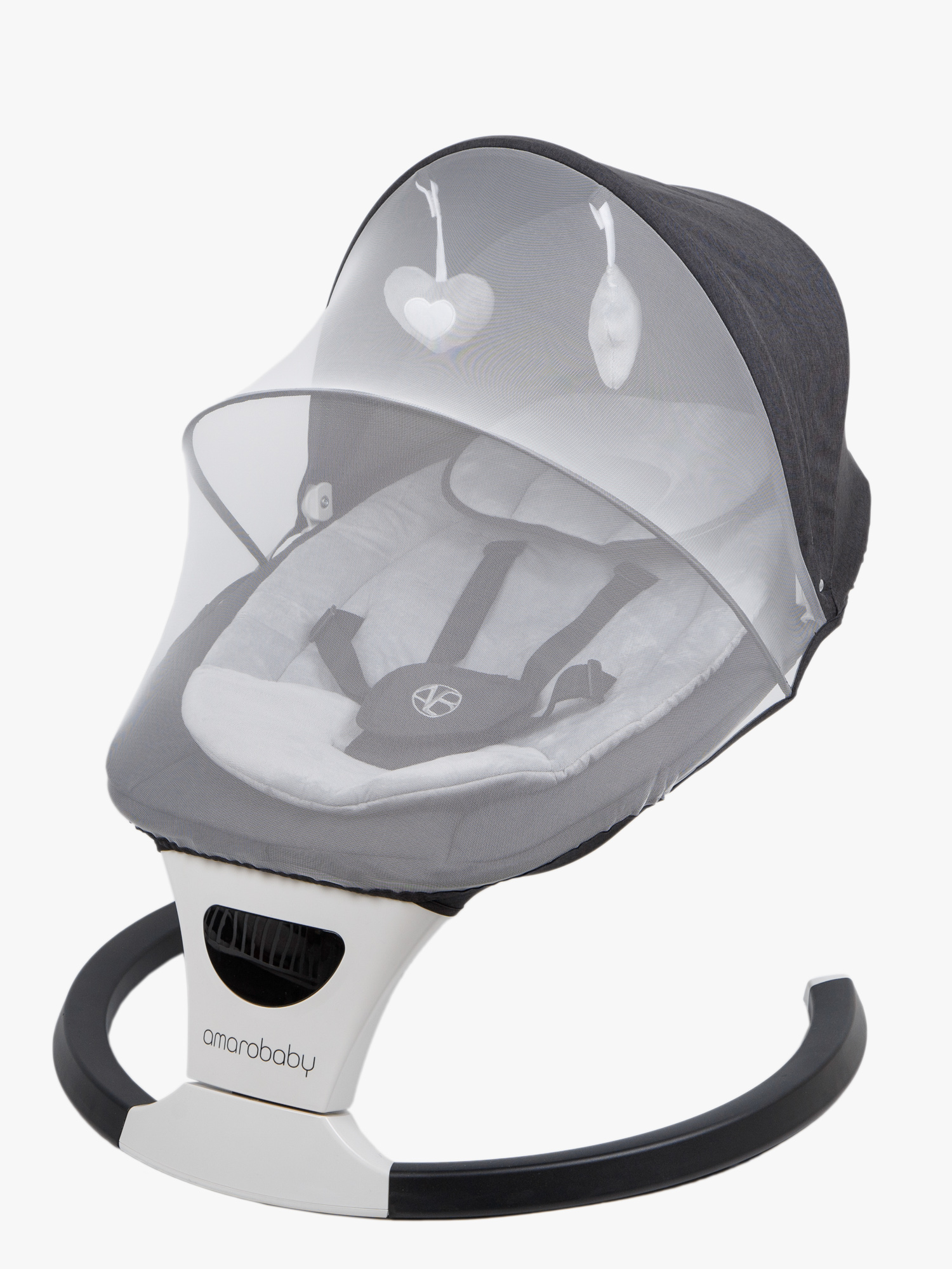 Качели Amarobaby Teddy swing черный - фото 25