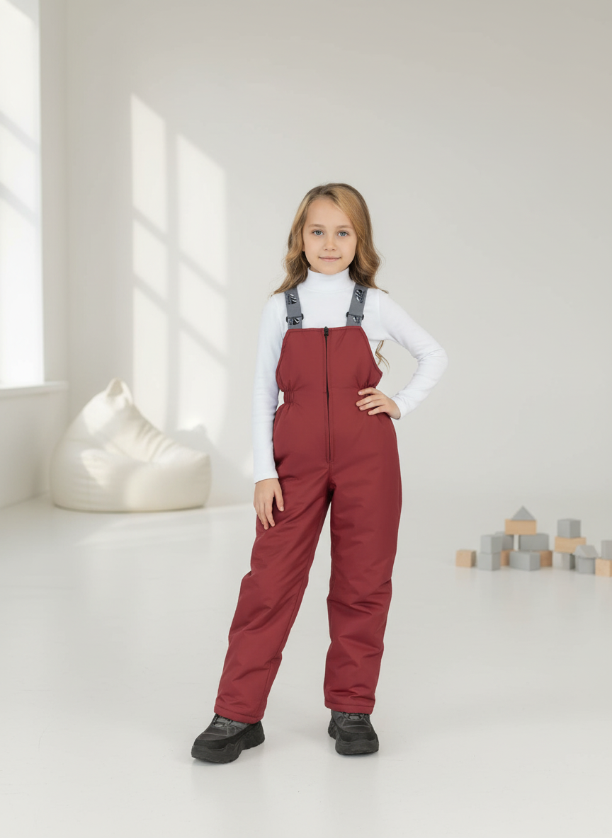 Изображение товара Демисезонный полукомбинезон Arctic kids для девочки модель 140