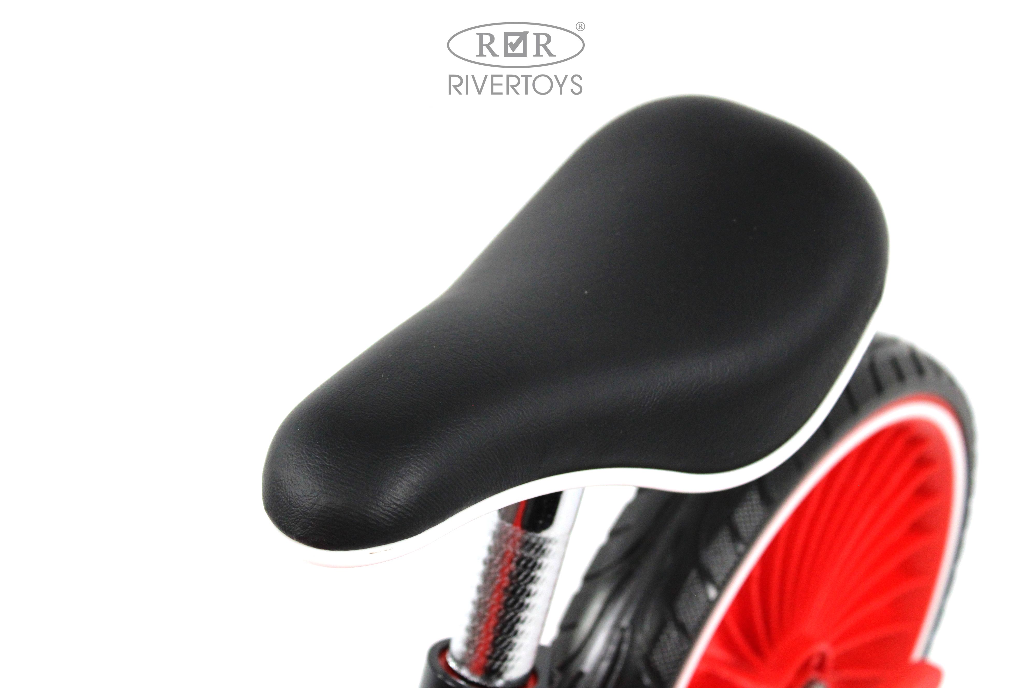 Двухколесный беговел RIVERTOYS 12 дюймов - фото 6