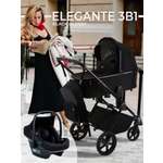 Коляска 3в1 Sweet Baby Elegante GL Black черный
