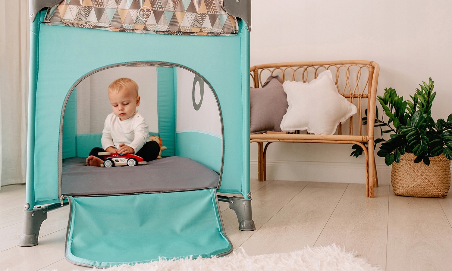 Манеж кровать Lionelo Stefi Yellow lemon LLOZSTEFYELNXXXXXXXX - фото 14