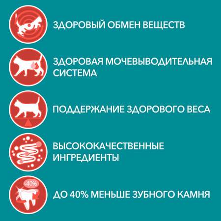 Корм для кошек Purina One при стерилизации и кастрации лосось-пшеница 750г