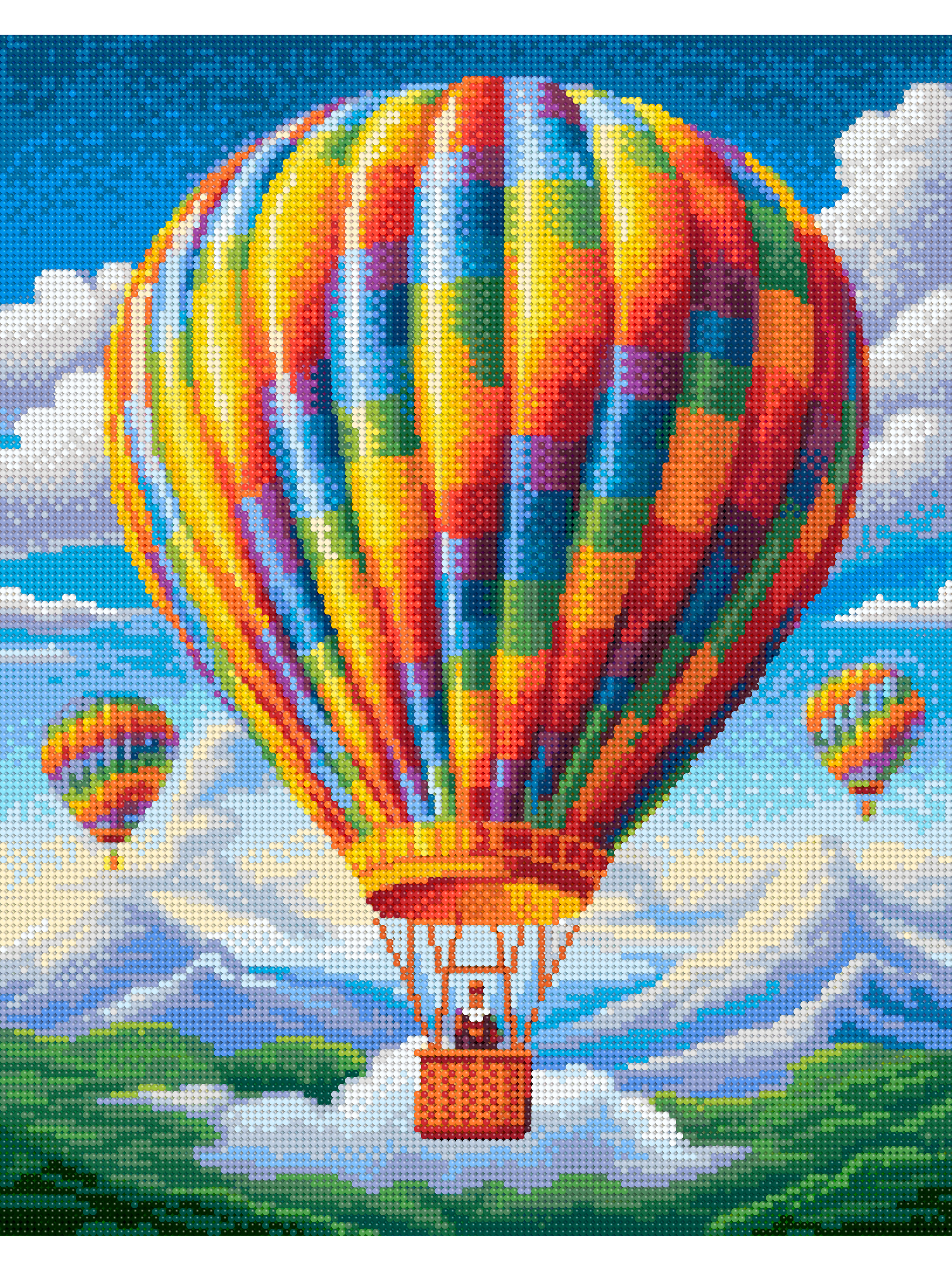Алмазная мозаика Art sensation Фестиваль шаров в ассортименте - фото 2