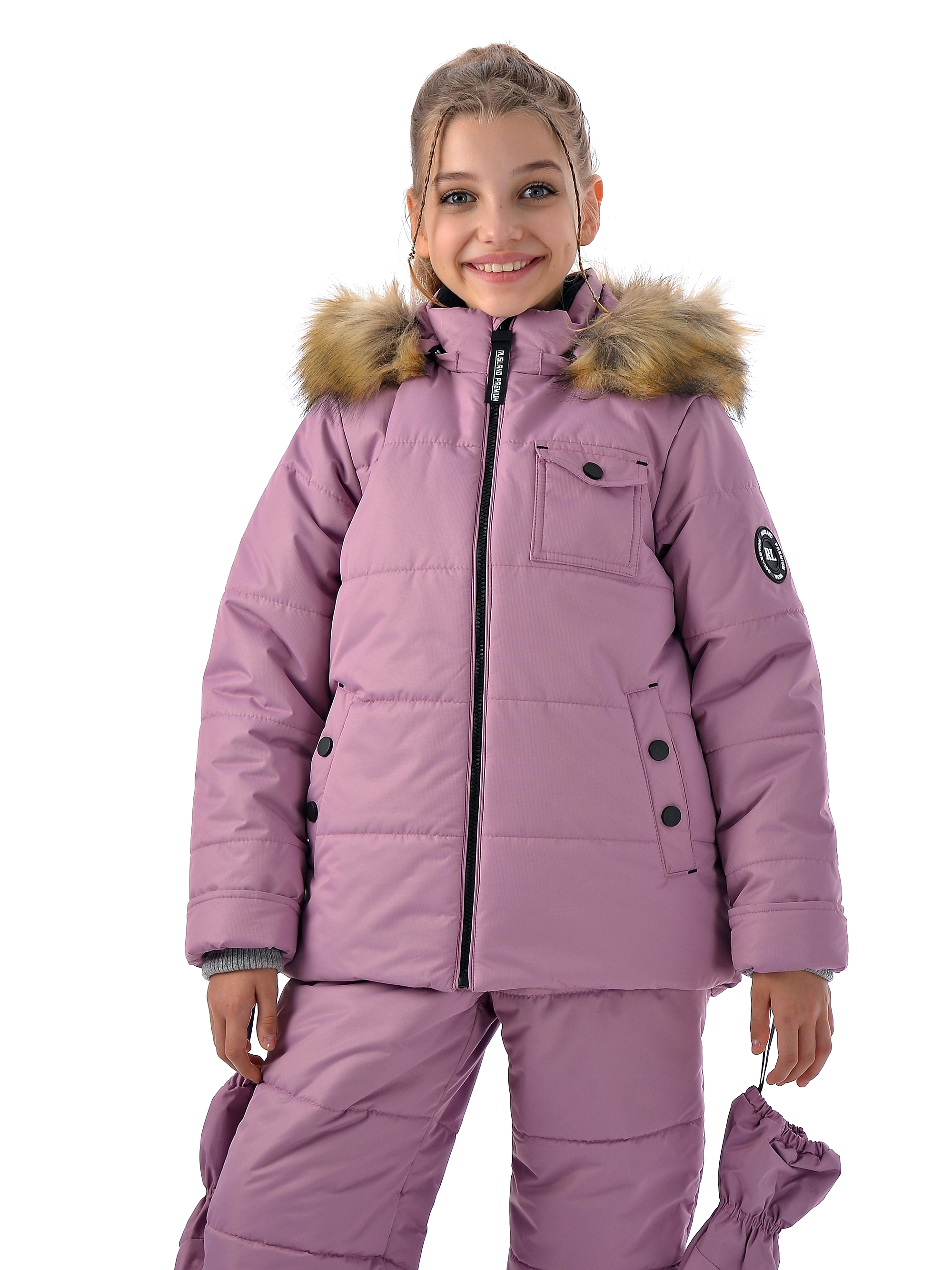 Комплект Rusland дз-крис-брусничный 116-134 - фото 14