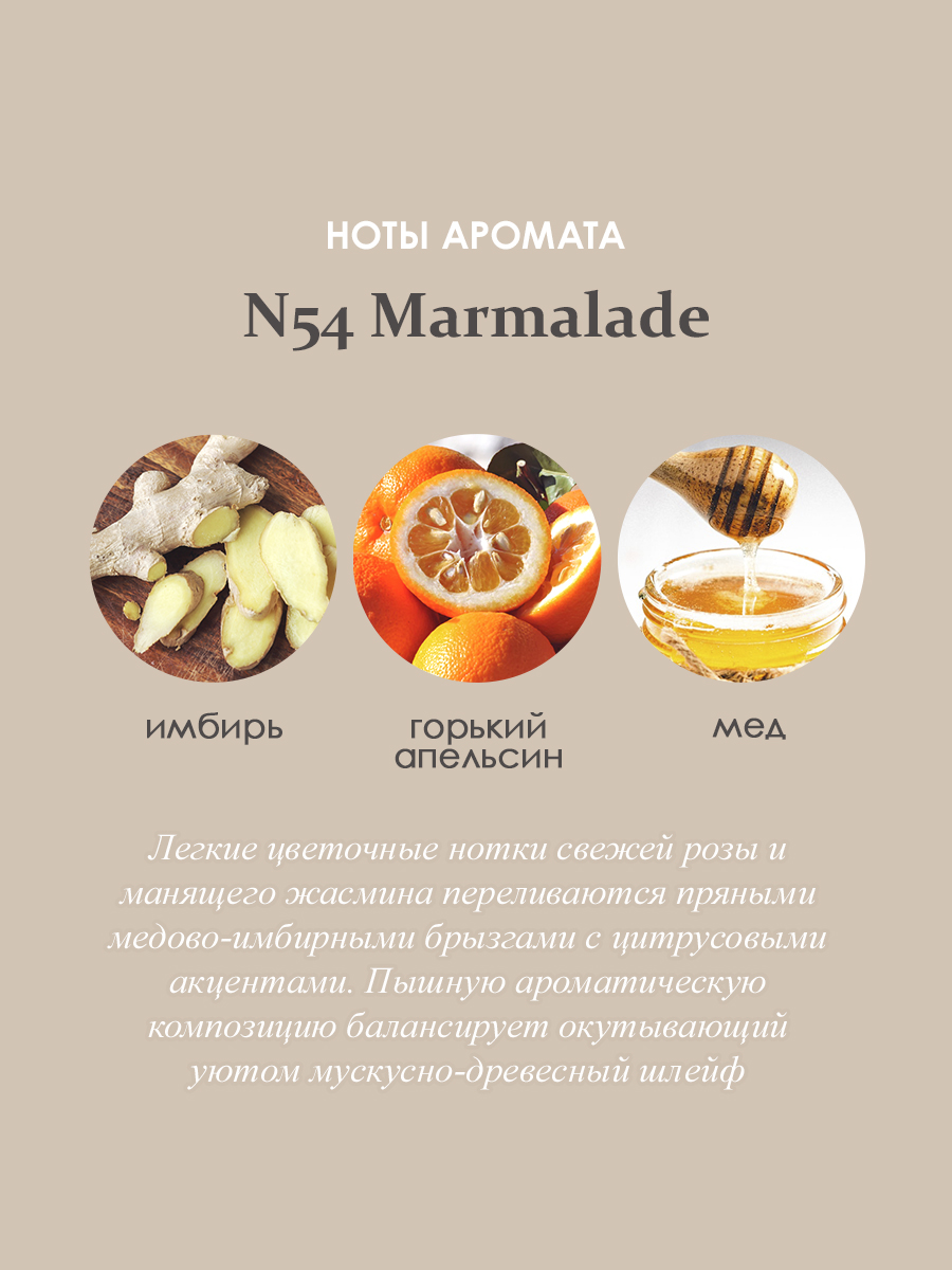 Ароматический диффузор Aroma Republic в стеклянном флаконе 90 мл №54 Marmalade - фото 3
