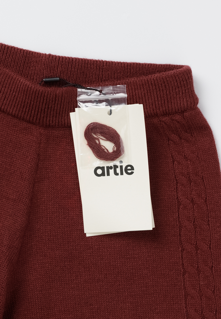 Брюки artie W25M07BR-1462D/Бордовый - фото 8