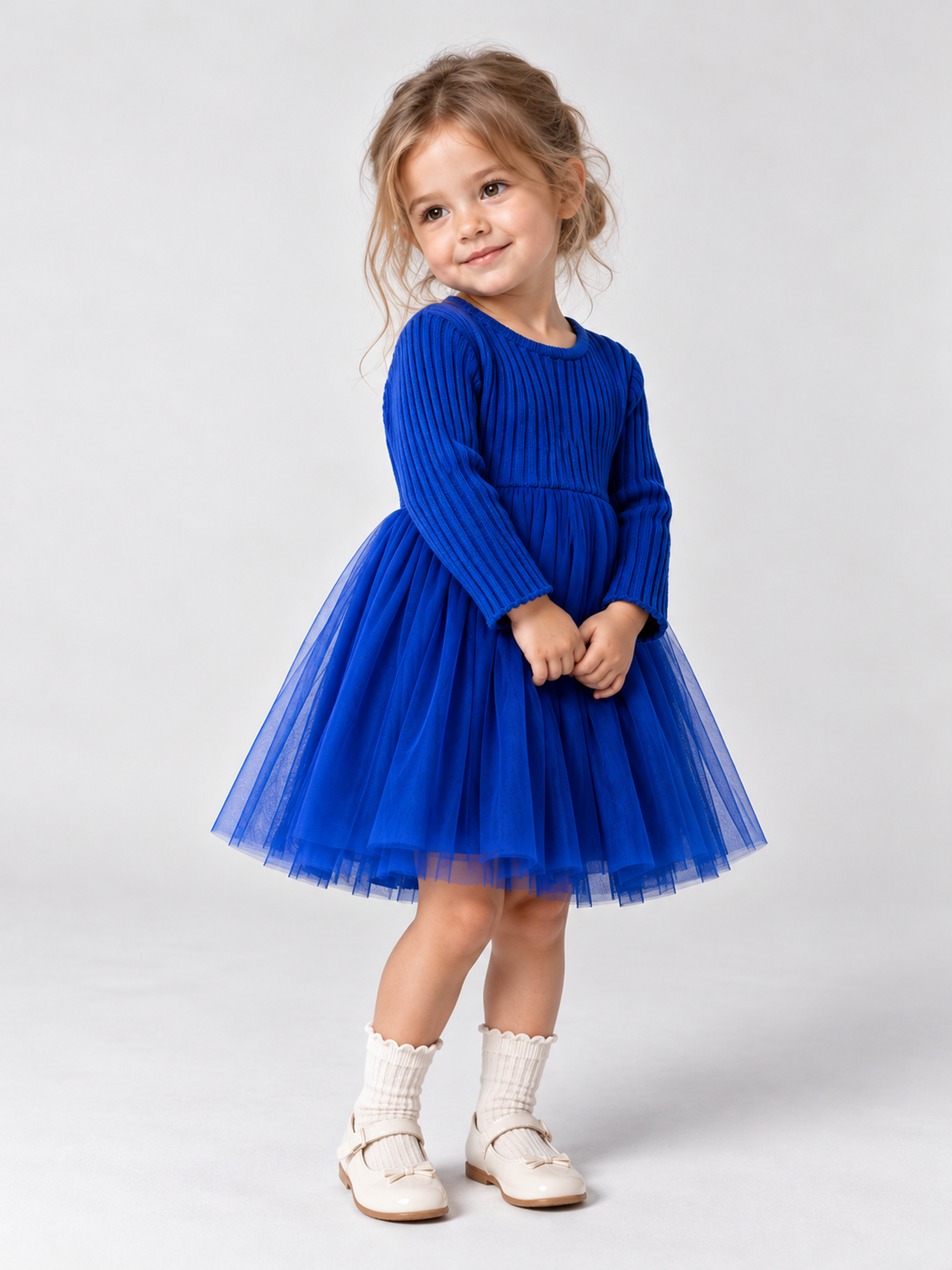 Платье FORS kids ДПЛ3-синий - фото 1
