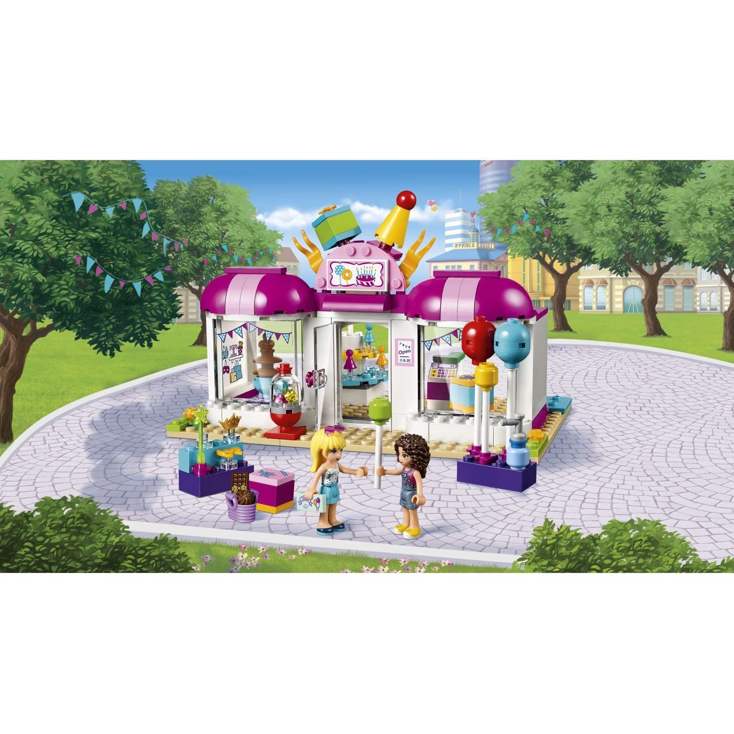 Конструктор LEGO Friends Подготовка к вечеринке блочный - фото 5