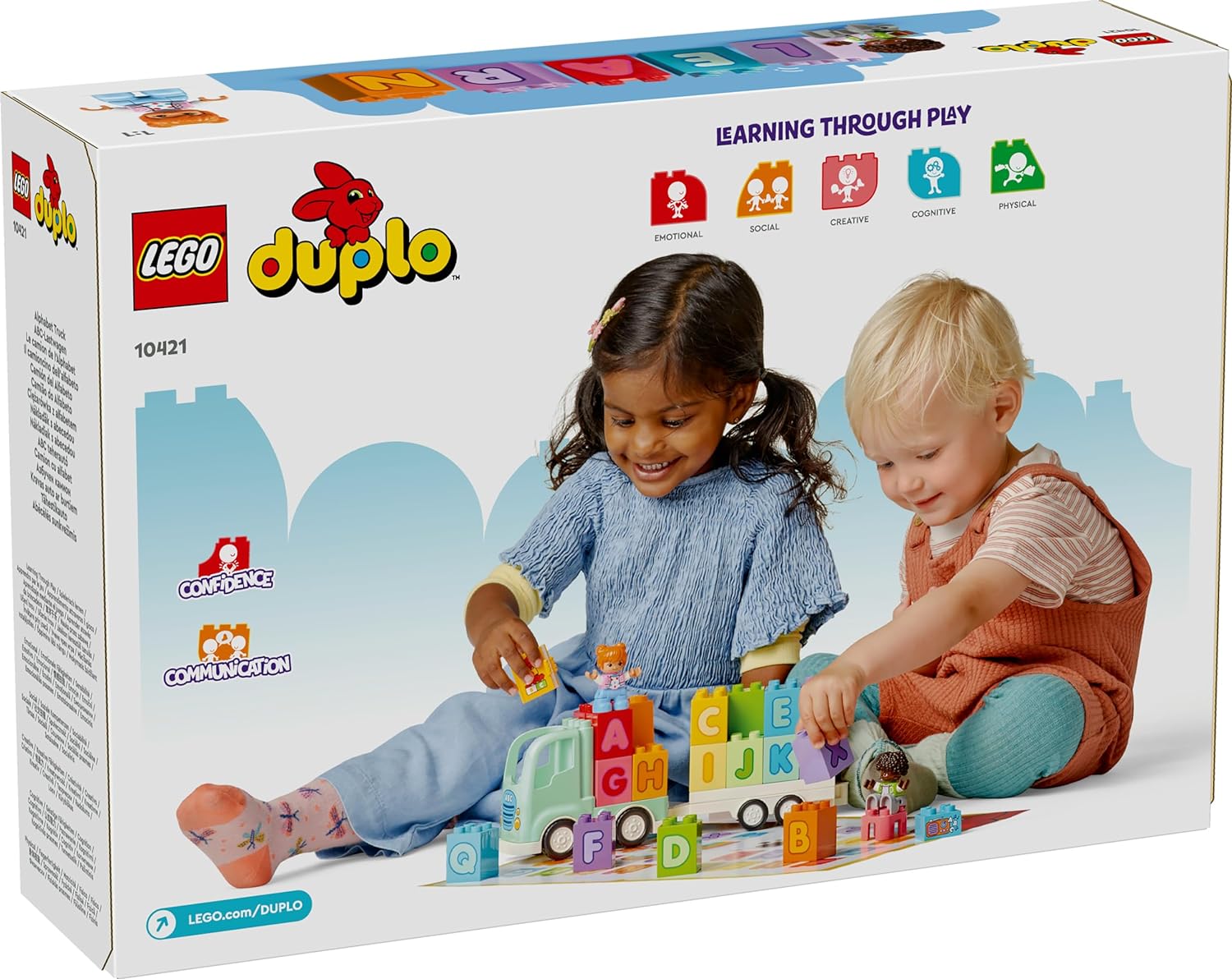 Конструктор LEGO DUPLO Алфавит Грузовик блочный - фото 5