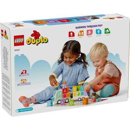 Конструктор LEGO DUPLO Алфавит Грузовик блочный