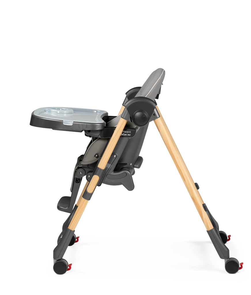 Стульчик для кормления Peg-Perego Prima Pappa Follow Me серый - фото 5