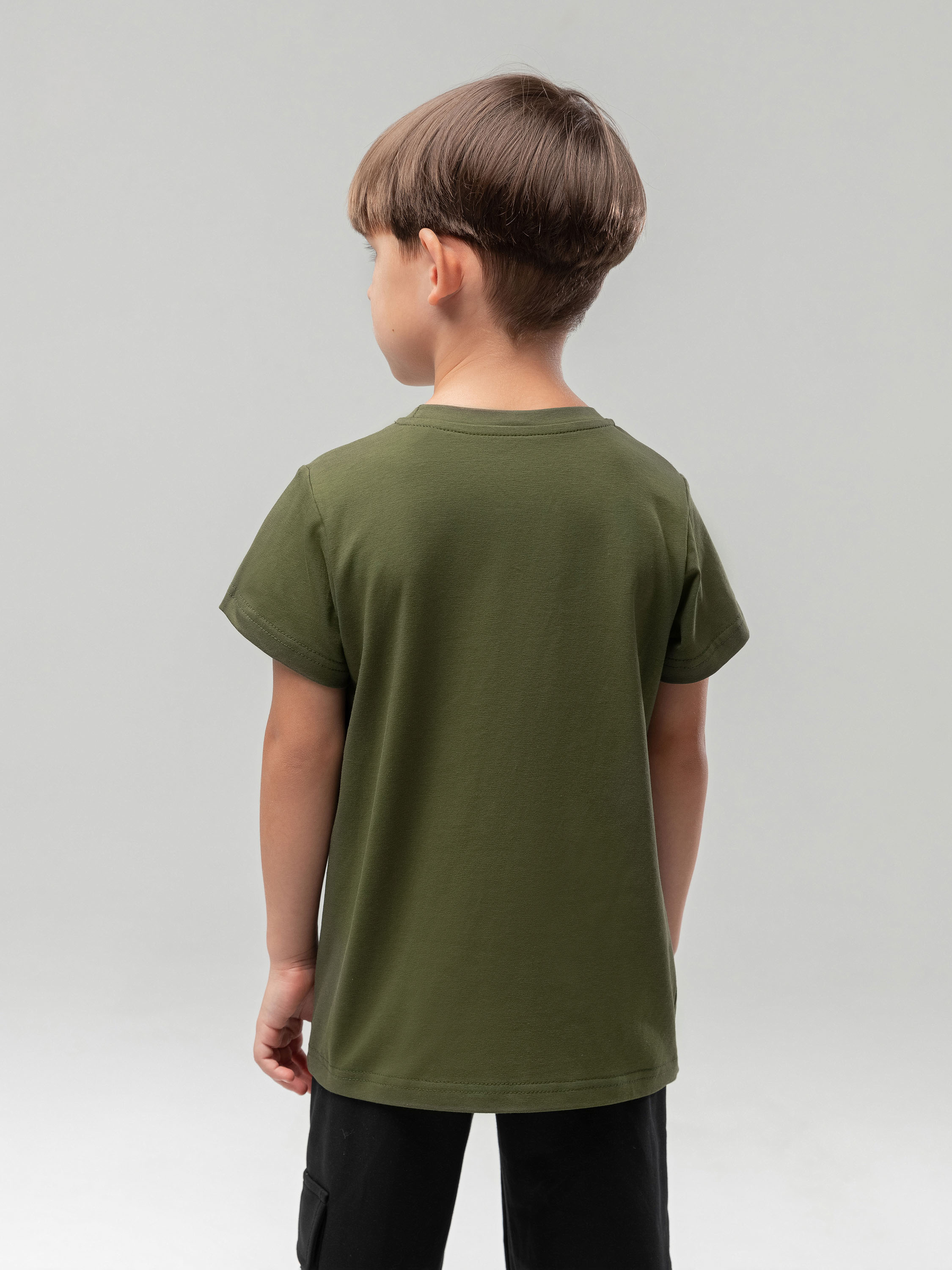 Футболка Bodo 4-399U_хаки - фото 5