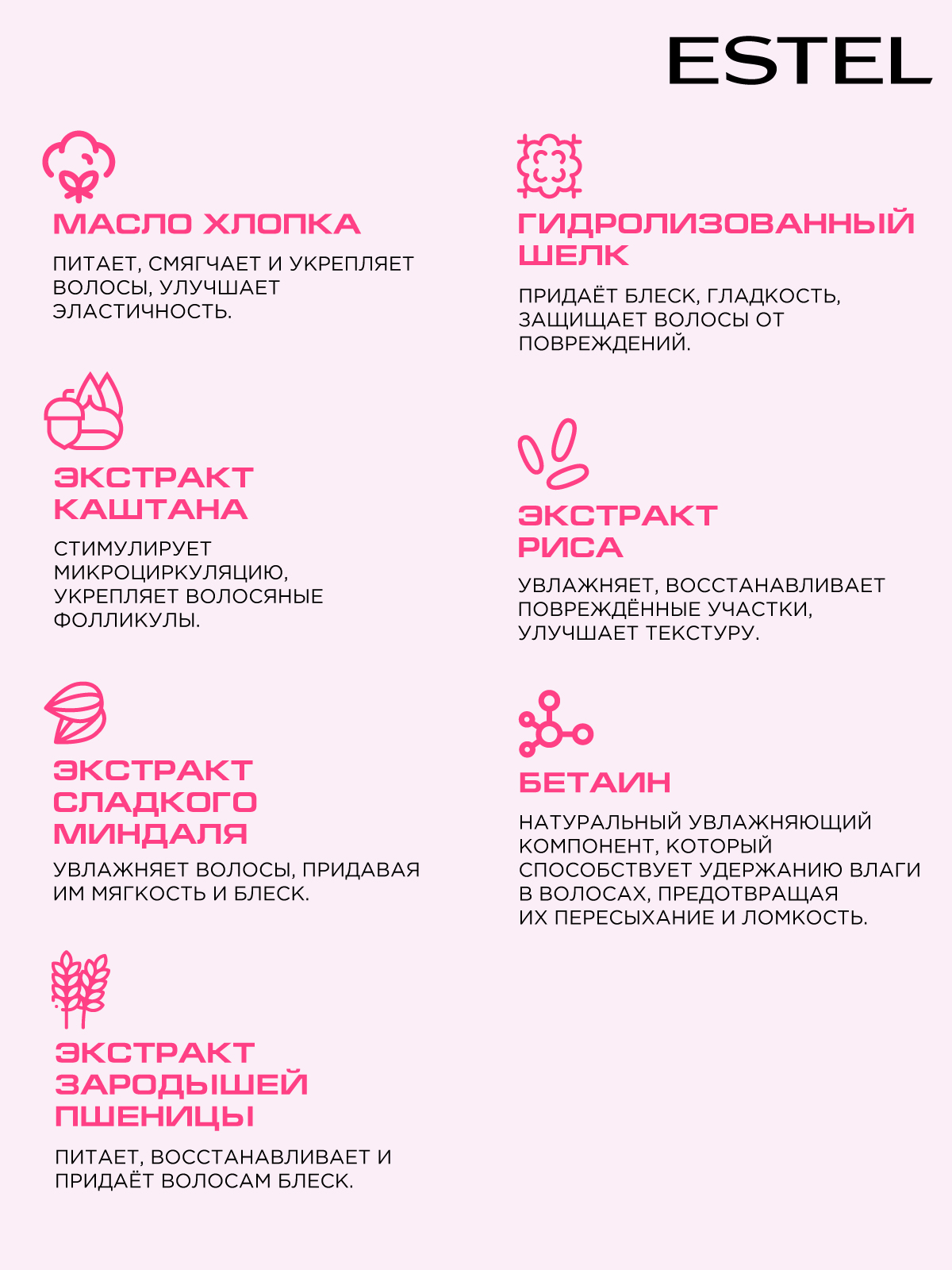 Бальзам ESTEL 18+ PLUS для волос 200 мл 1 шт. - фото 3