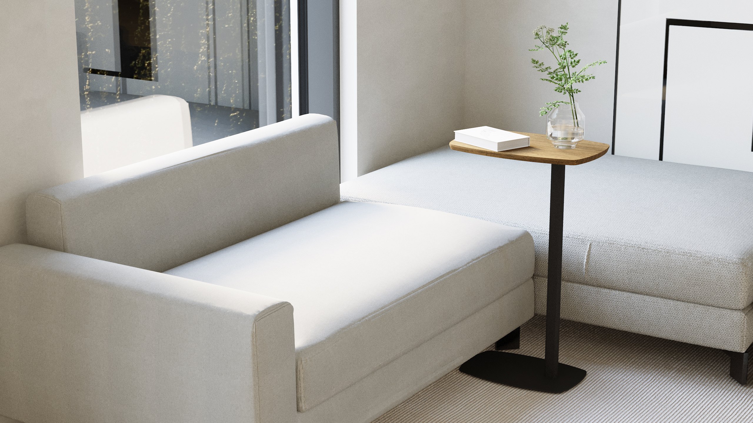 Стол придиванный КАЛИФОРНИЯ МЕБЕЛЬ Дей орех кантри - фото 5