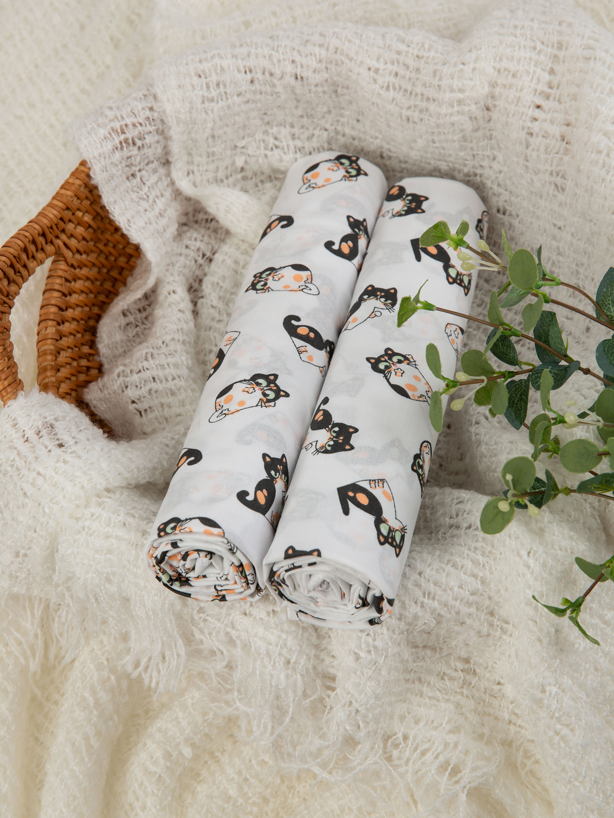 Пелёнка Чудо-Чадо Вариации ситец 95х120 см - фото 2