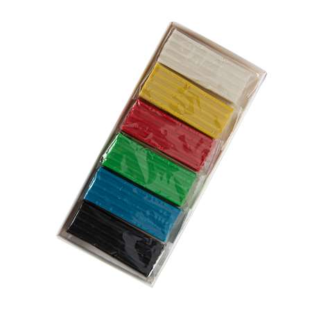 Пластилин Erhaft 6 цв.